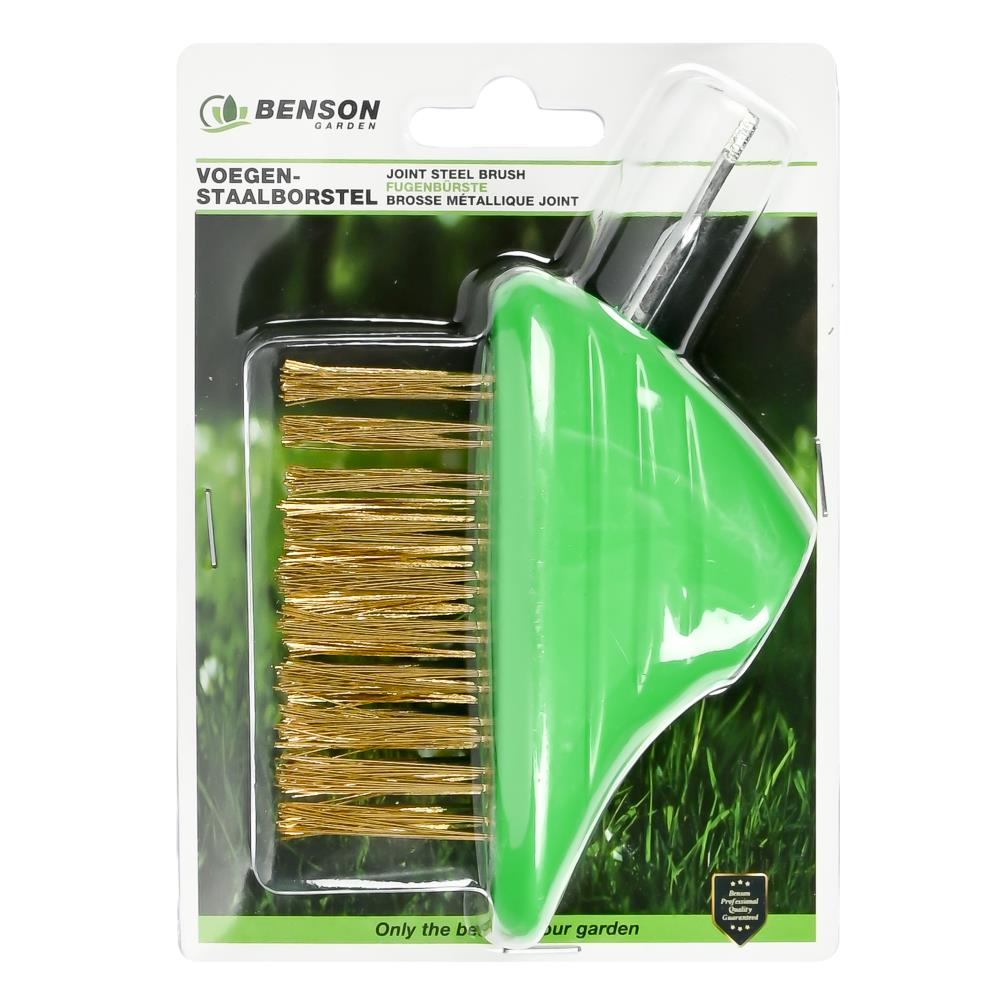 Voegenstaalborstel kunststof