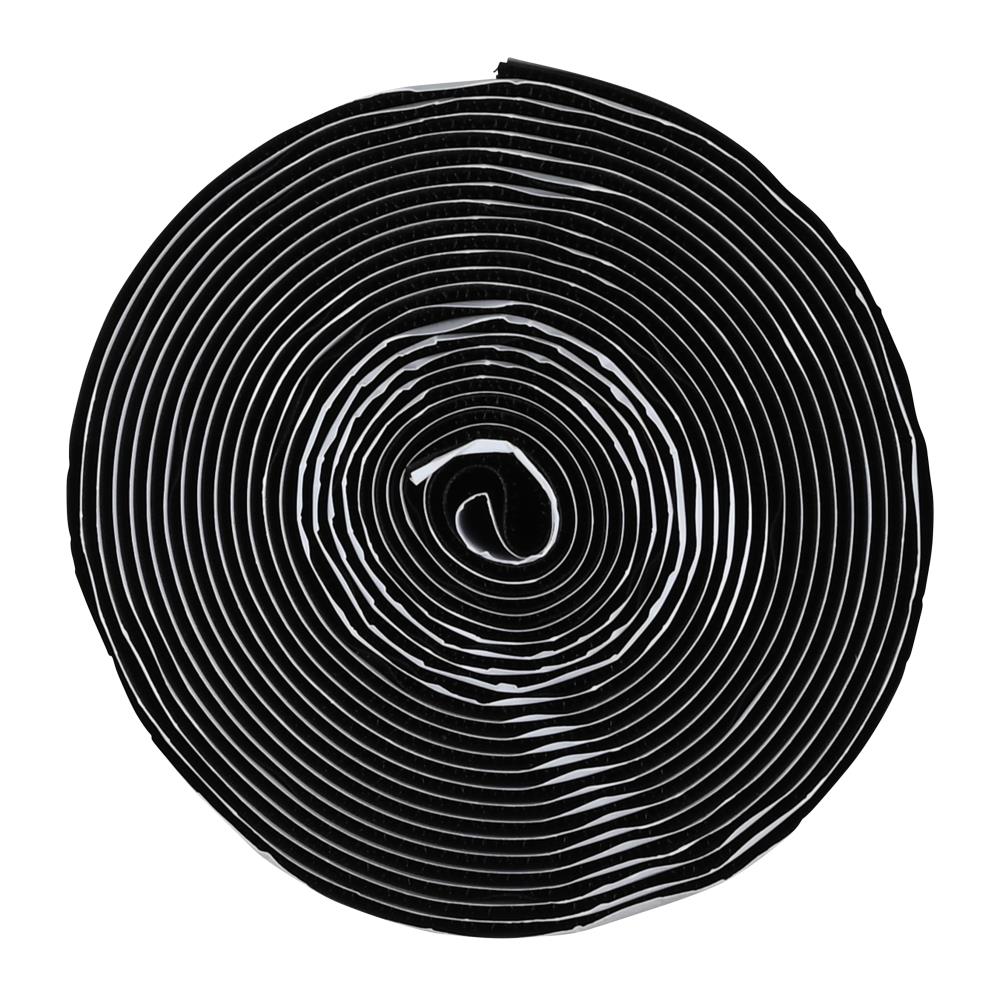 Velcro self-adhering black 4,5 m
