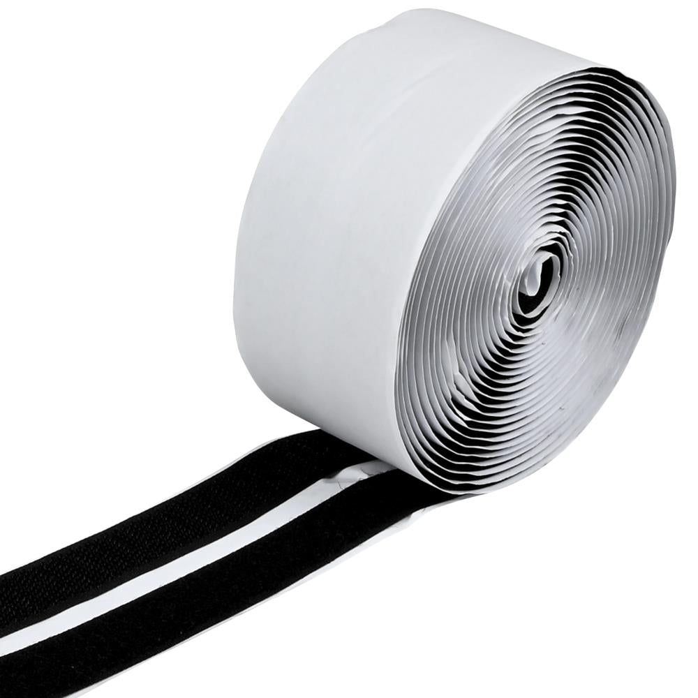 Velcro self-adhering black 4,5 m
