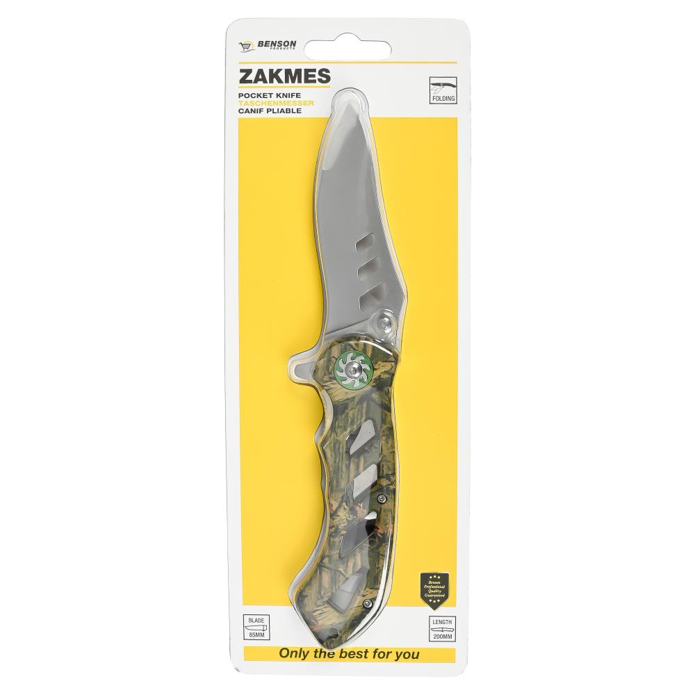 Pocket knife foldable survival