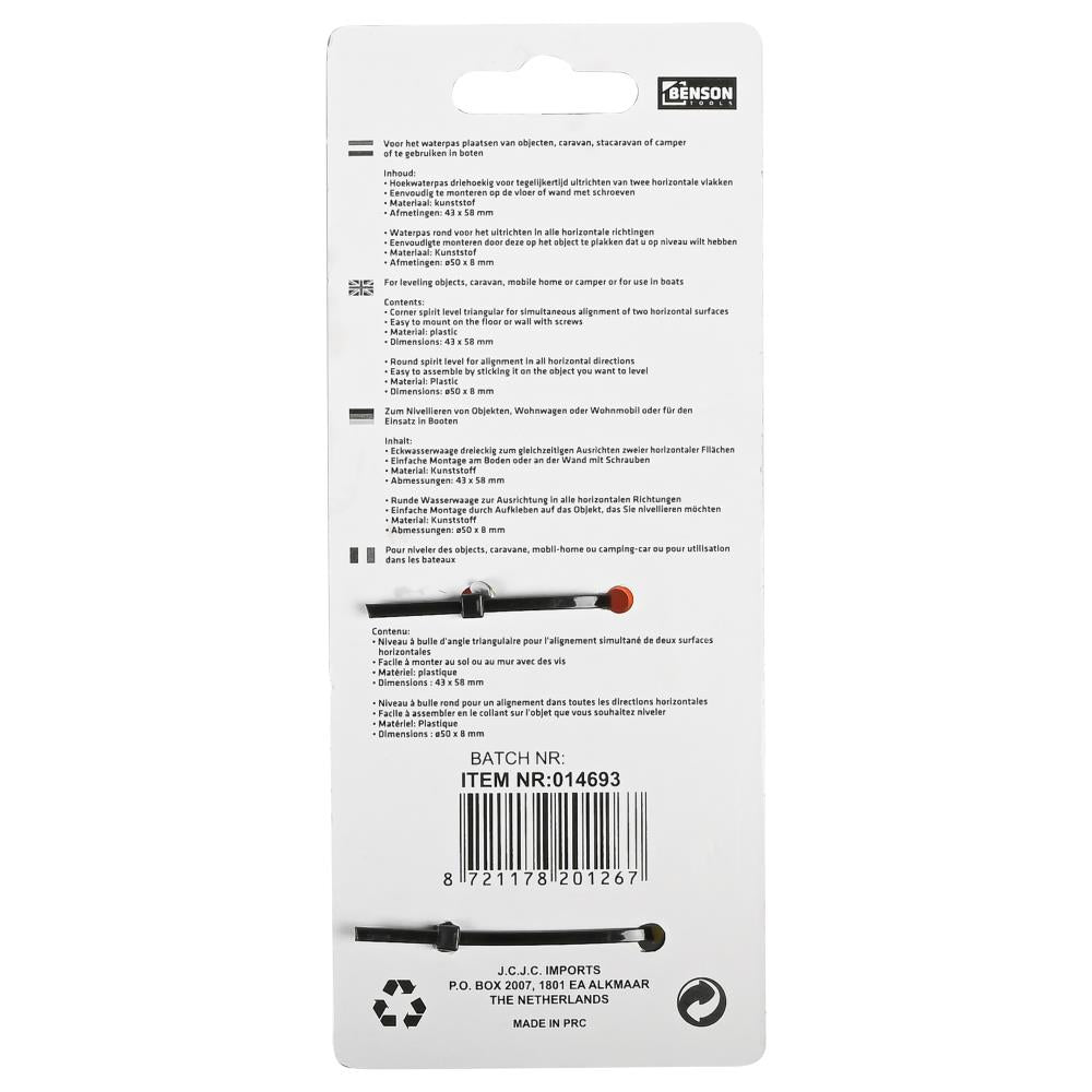 Wasserwaage-Satz 2-tlg