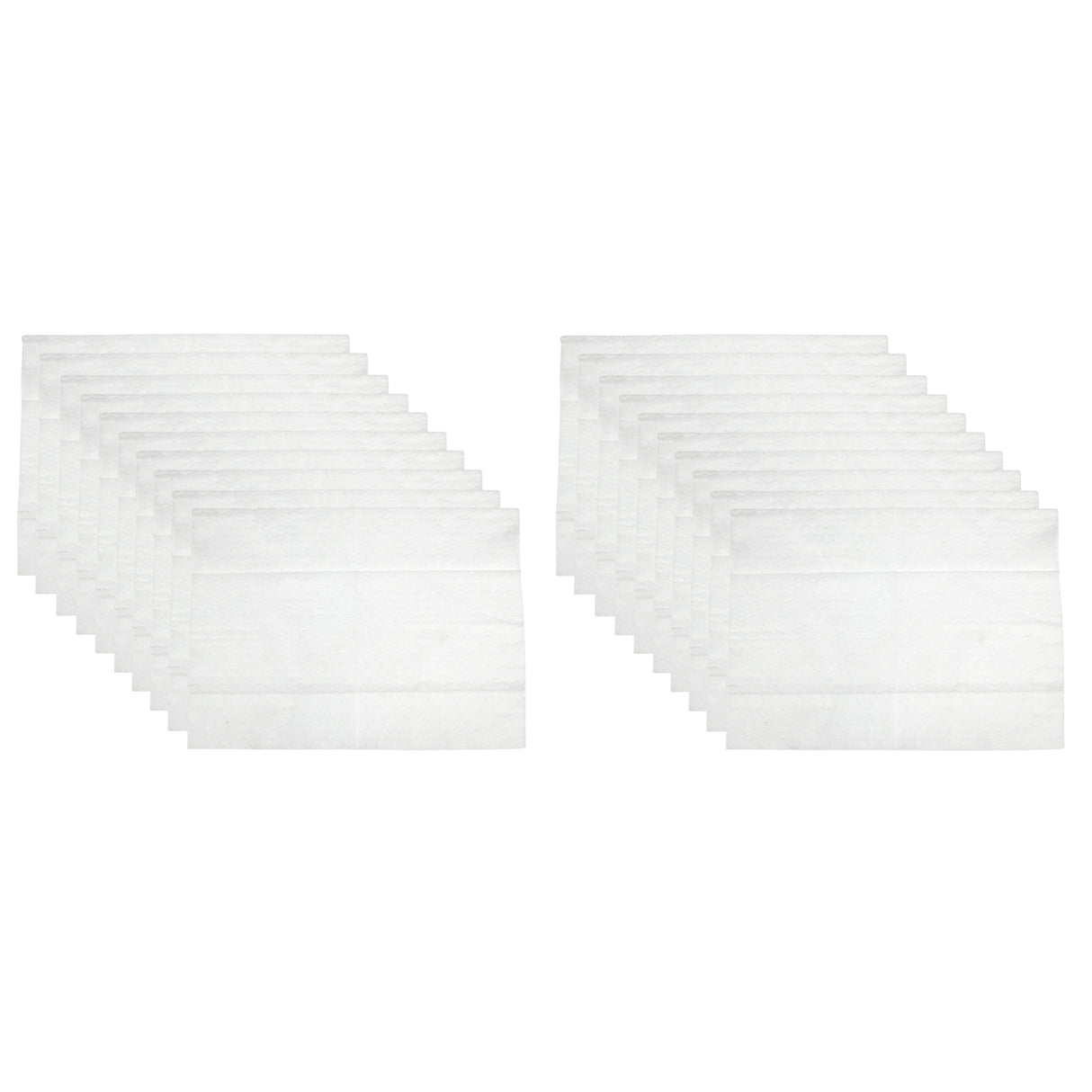 Chiffons secs pour essuie-sol 014702 20 pcs