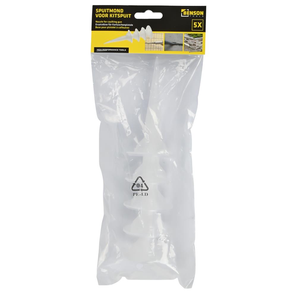 Nozzle for caulking gun 5 pcs