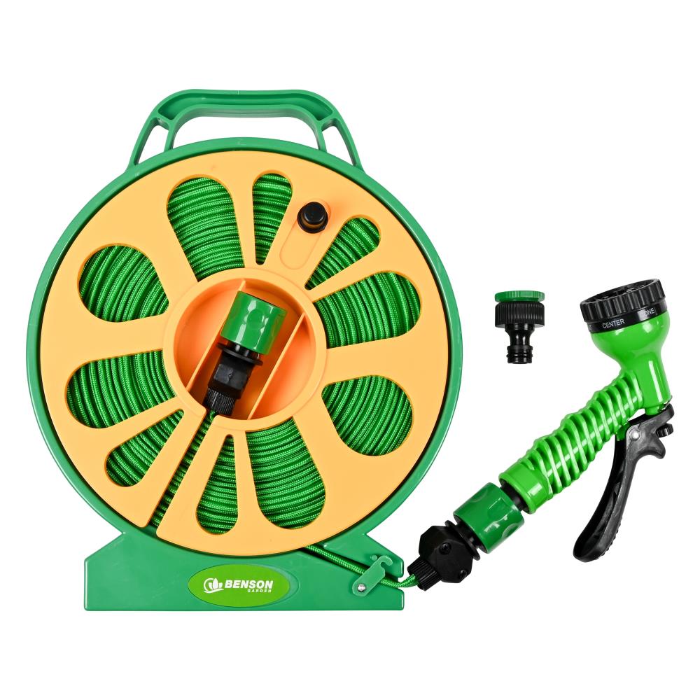 Tuinslangset 15 m op haspel compact