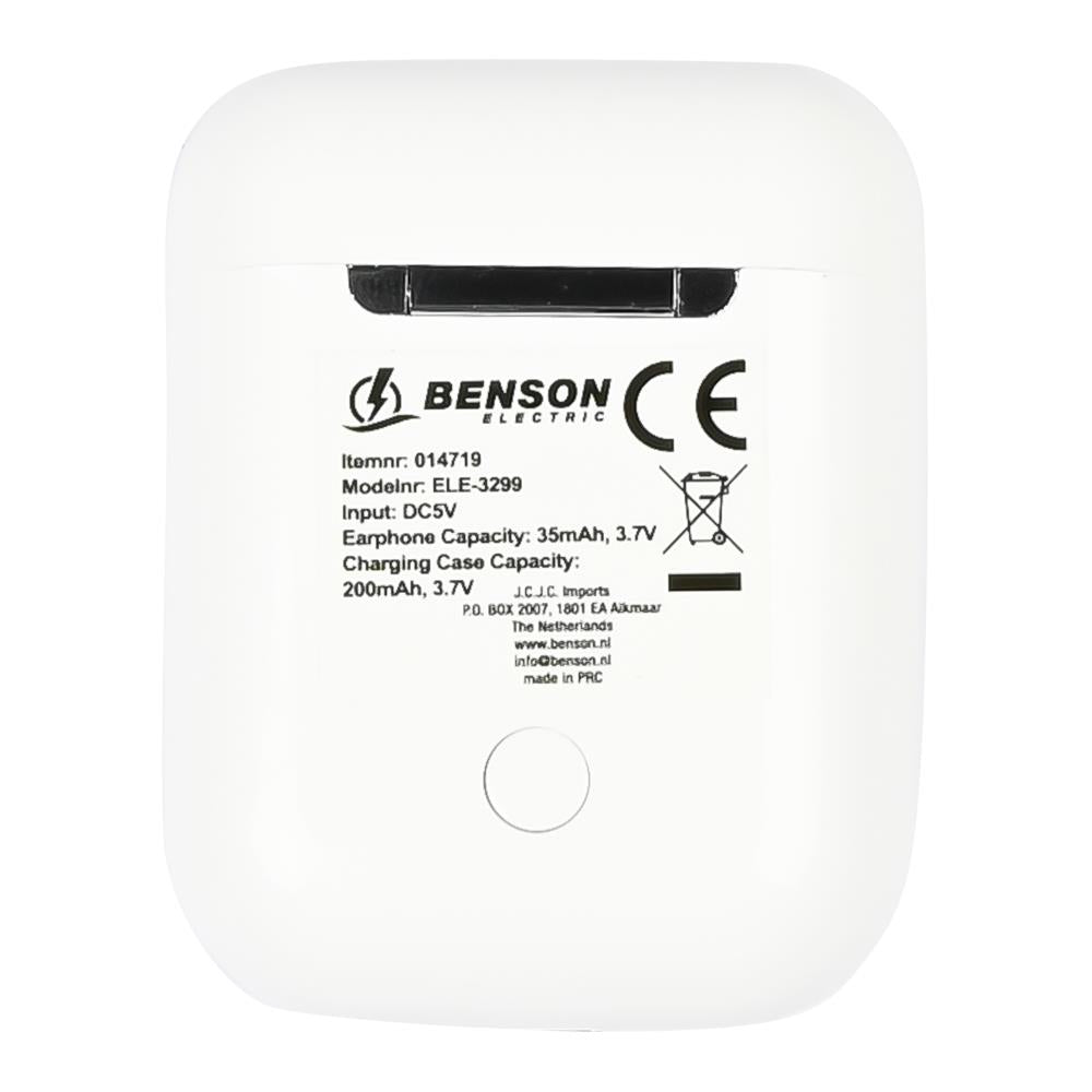 In ear wireless with charging case
