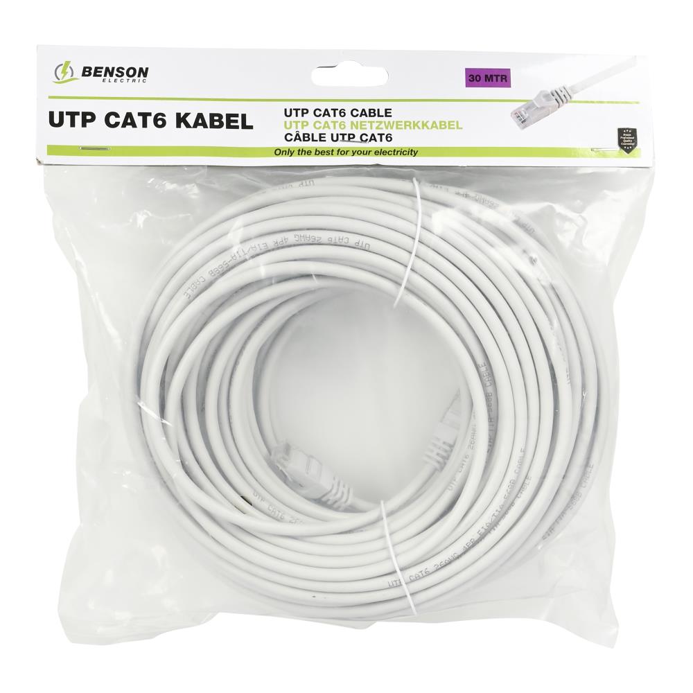 UTP CAT6 kabel 30 mtr