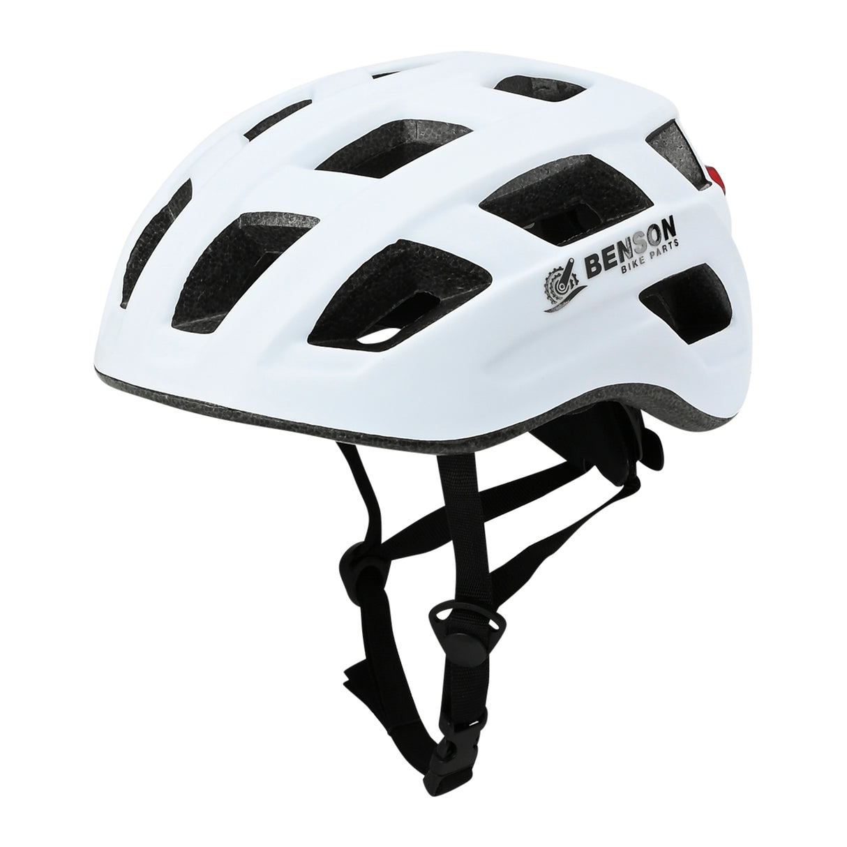 Casque de vélo adultes avec éclairage blanc M