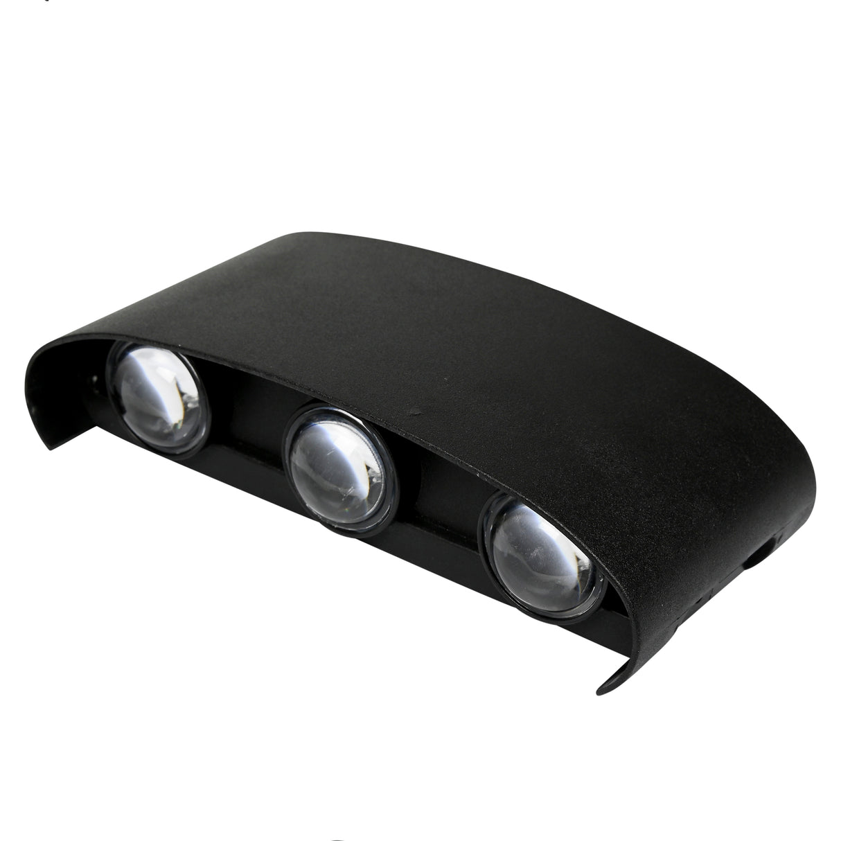 LED Wall lamp half-round up&down light 3 lamps IP65