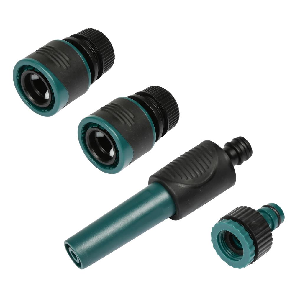 Water coupling set 1/2" 4 pcs soft grip