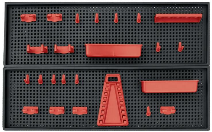 Wall organizer set