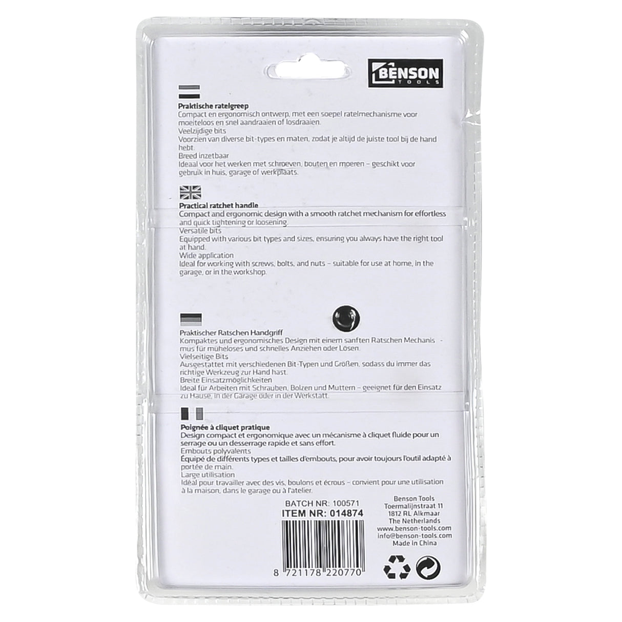 Ratchet screwdriver bits 37 pcs