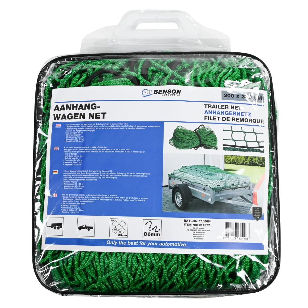 Trailer net 2.0 x 3.0 mtr in bag