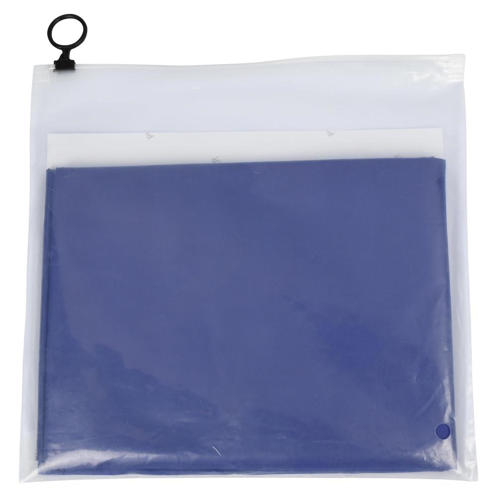 Poncho durable dark blue