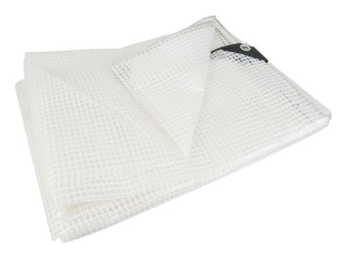 Bâche 6 x 8 m transparente leno