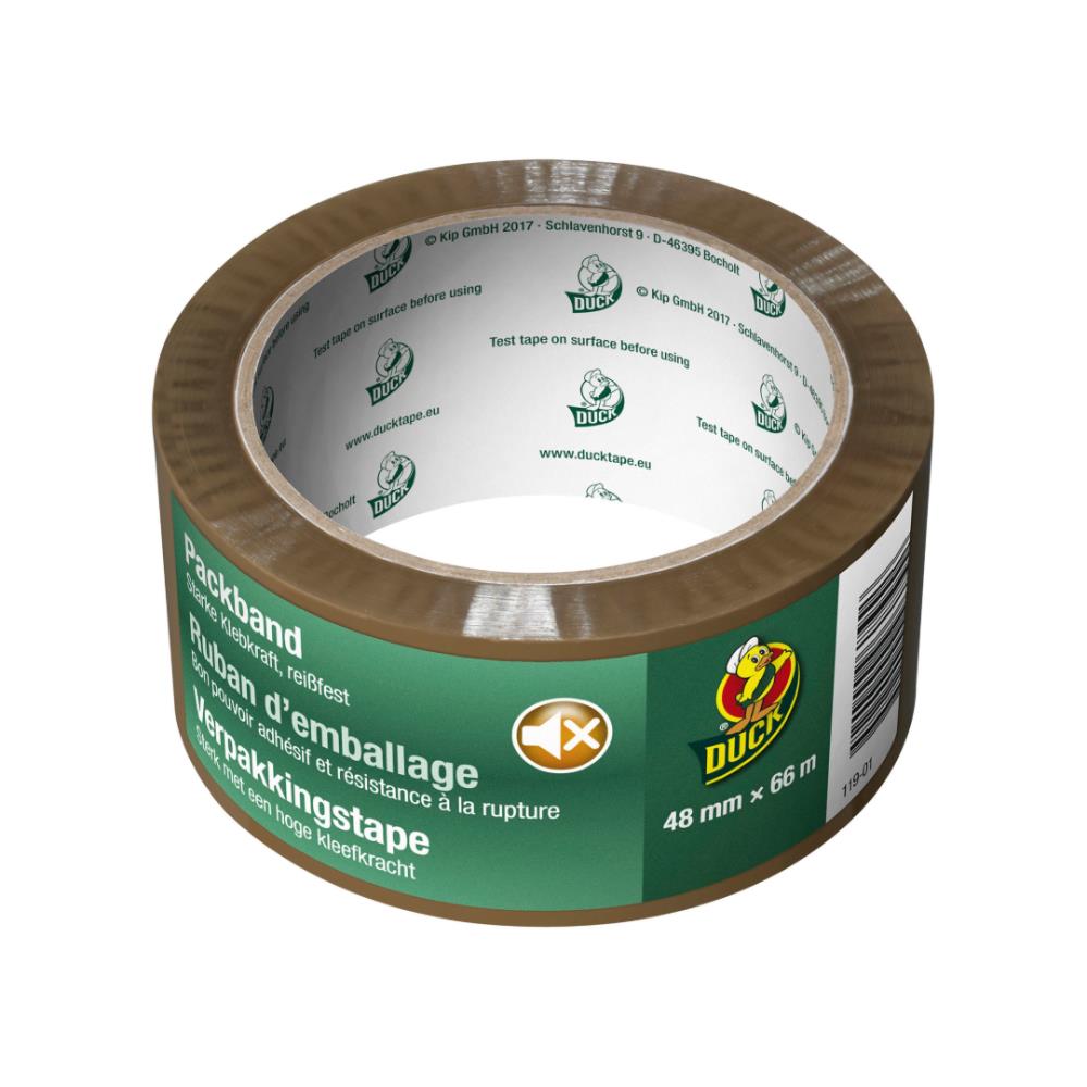 Verpakkingstape bruin 48 mm x 66 m