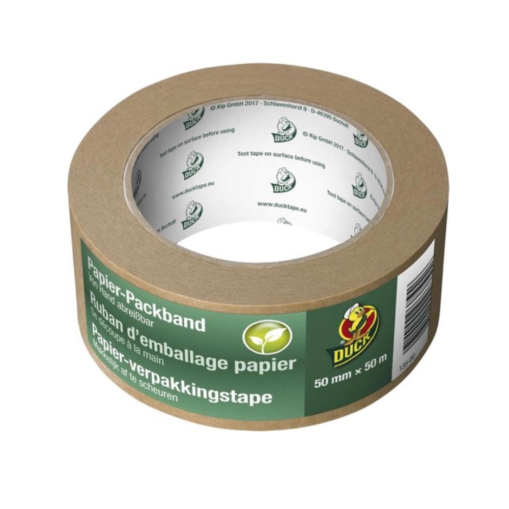 Verpakkingstape papier 50 mm x 50 m