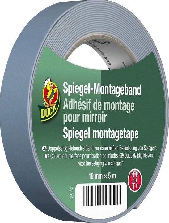 Mirror-mounting tape 19 mm x 5 m