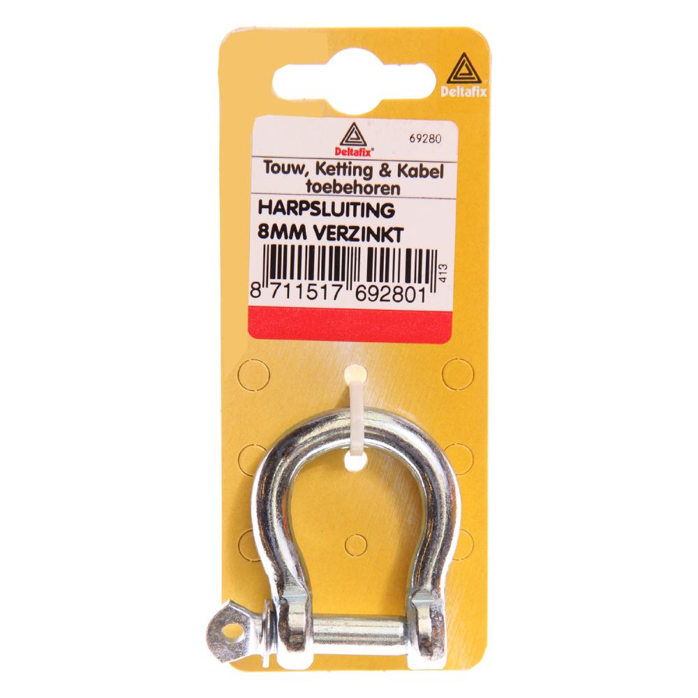 Deltafix Bow shackle 8 mm