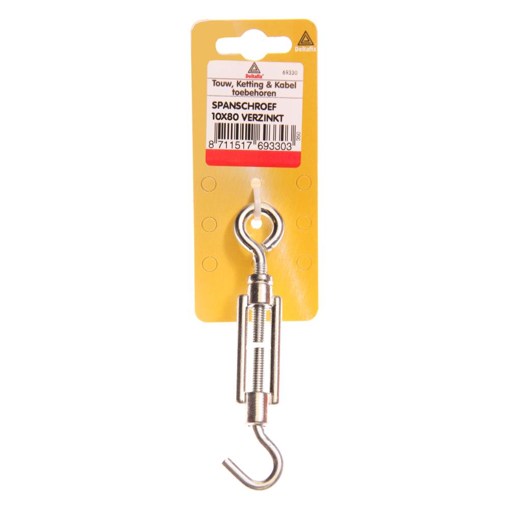 Deltafix Turnbuckle 80 x 10 mm