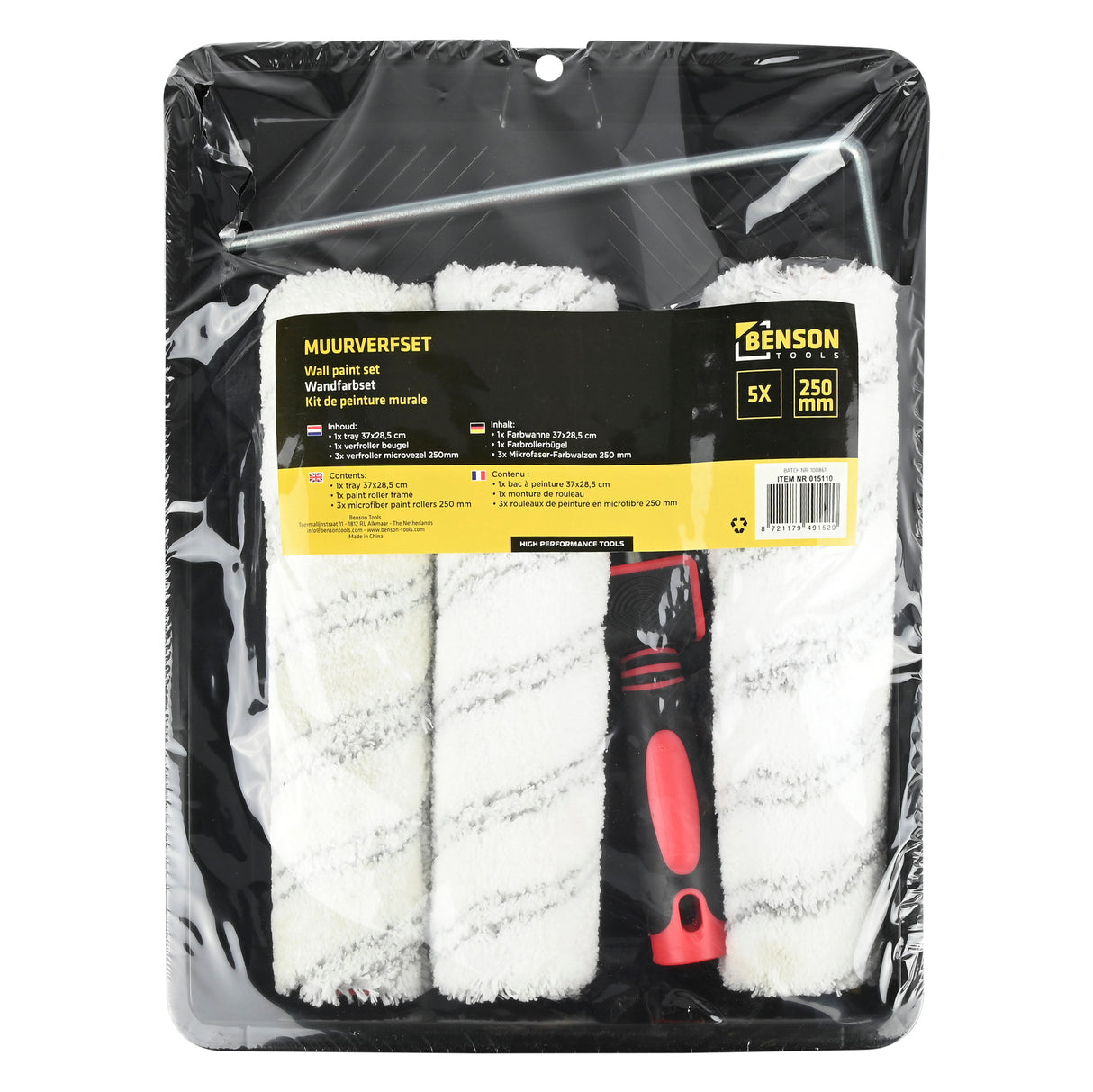 Muurverfset 250mm 5 dlg