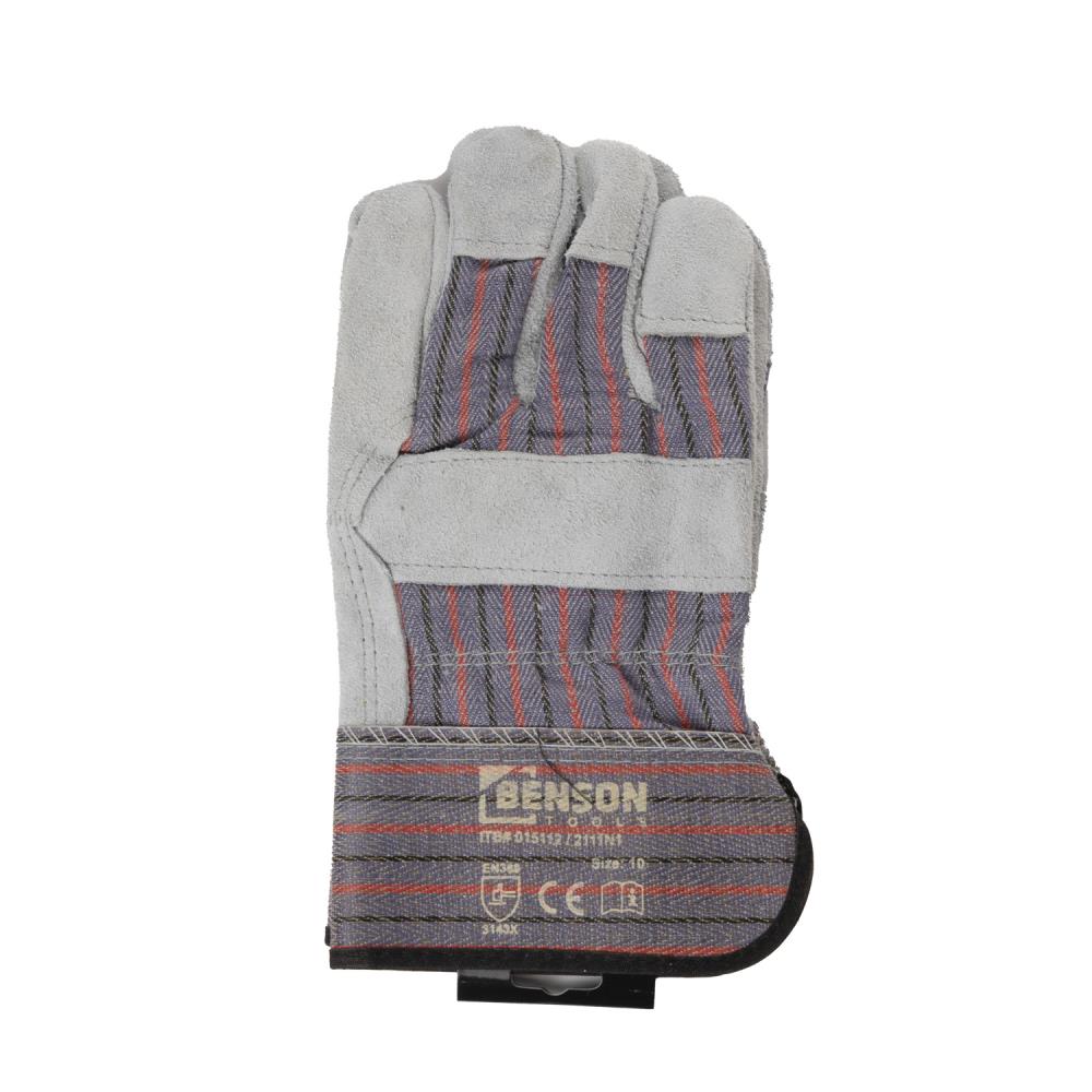 Werkhandschoenen rundsplitleder 3143X