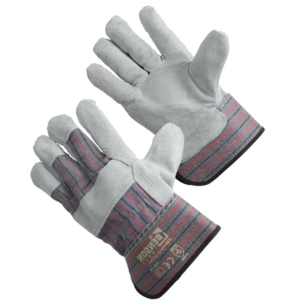 Werkhandschoenen rundsplitleder 3143X