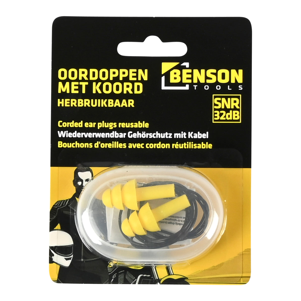 Oordoppen met koord herbruikbaar