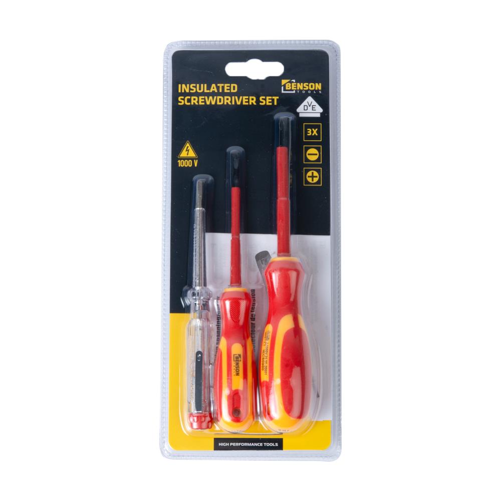 Screwdriver set 3 pieces VDE