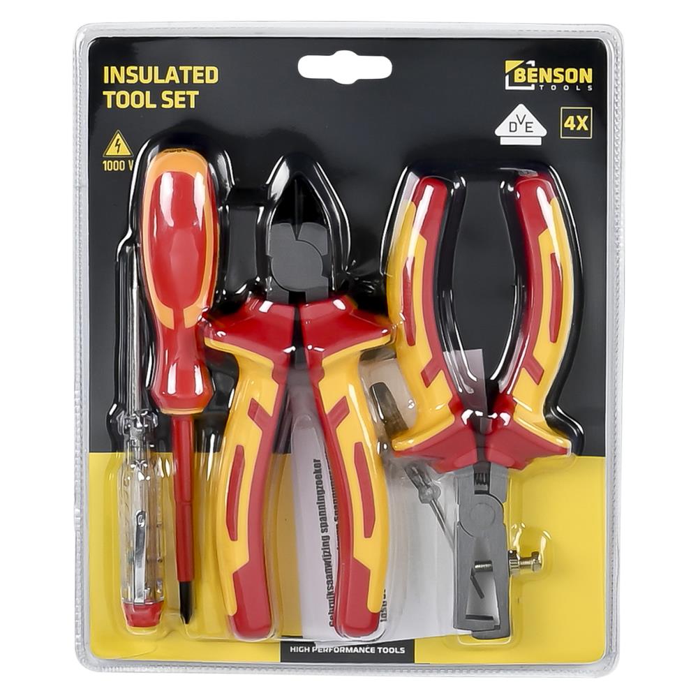 Werkzeugsatz 4-teilig VDE