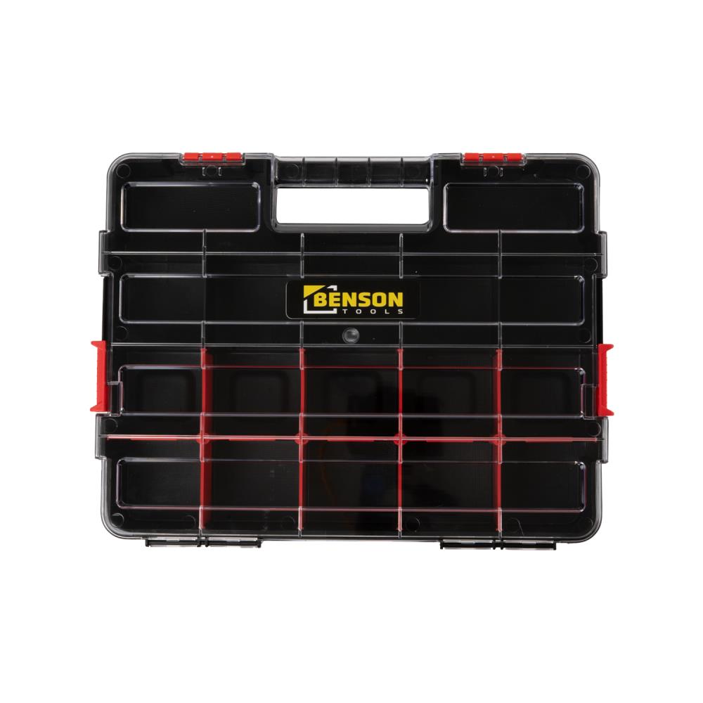Storagebox 17 compartments 38,5 x 6,7 x 29,5 cm