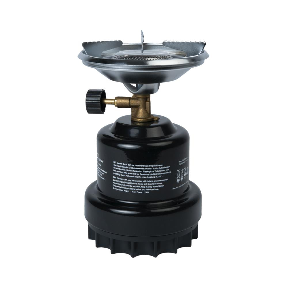 Camping kookstel metaal zwart