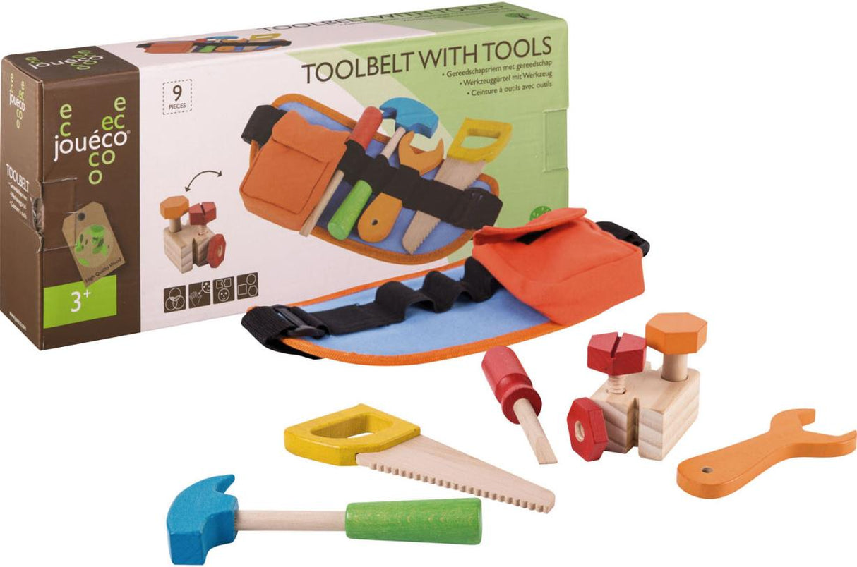 Jeu d'outils en bois
