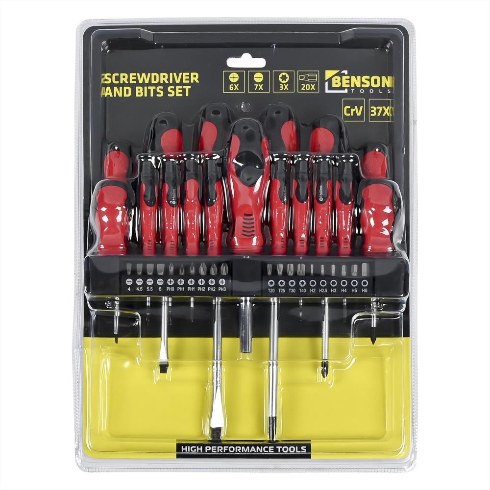 Screwdriver set 37 pcs