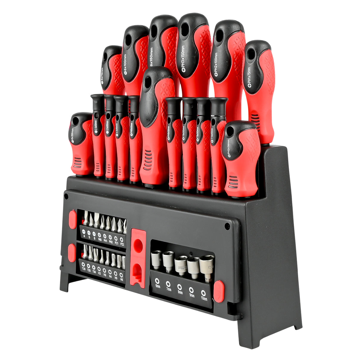 Screwdriver and bit set 39 pcs