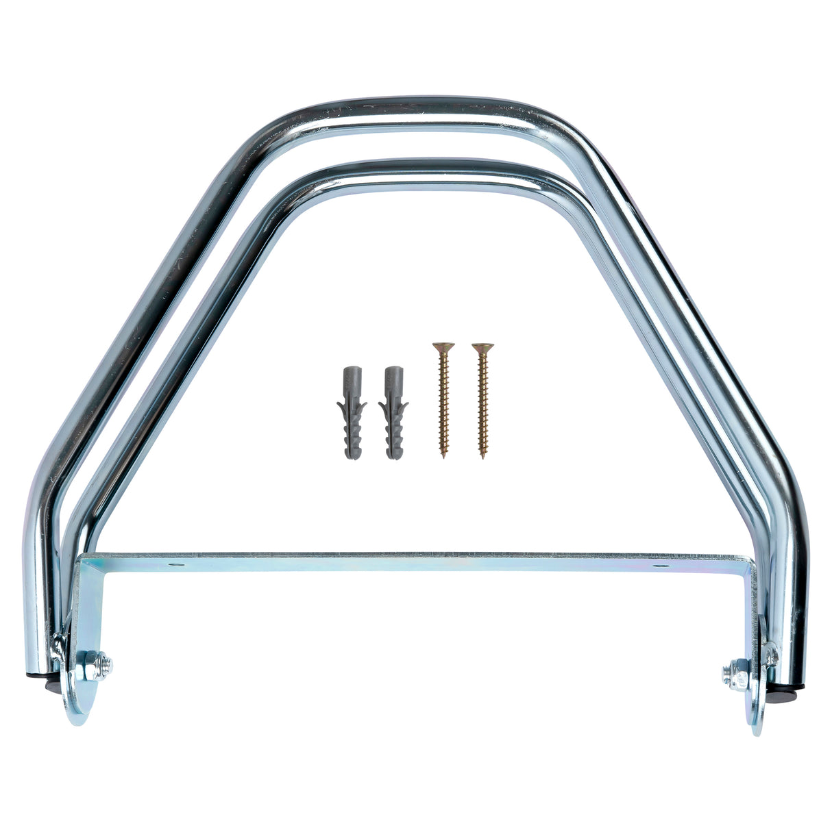 Bicycle rack can be rotated 180°