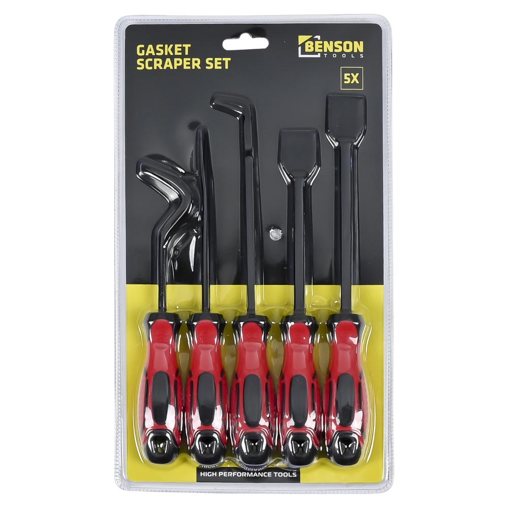 Gasket scraper set 5 pcs