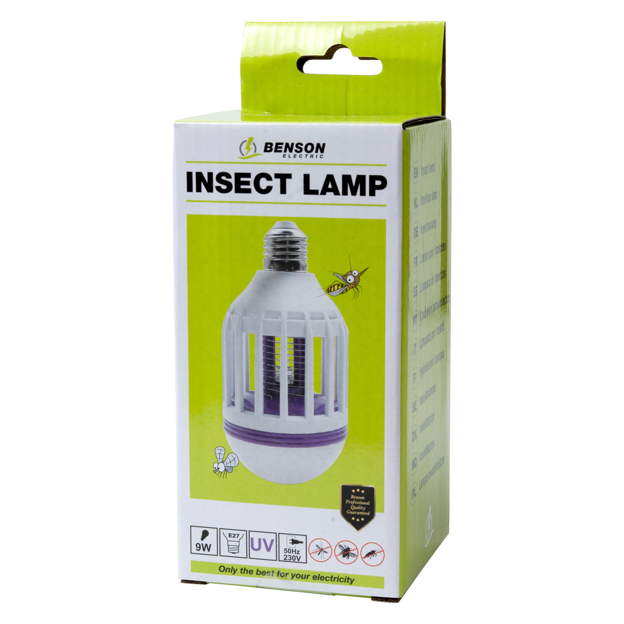 Anti muggen/insectenlamp E27 fitting