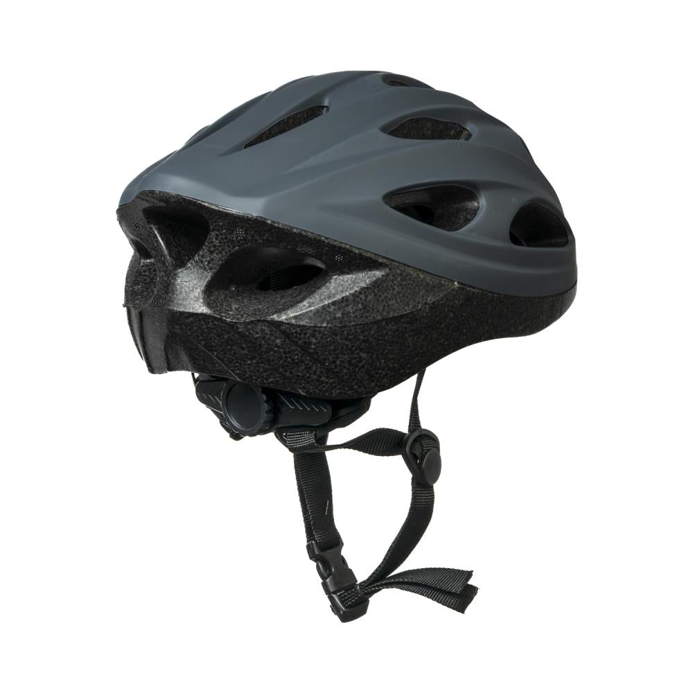 Fietshelm volwassenen maat M (54-58 cm) donker grijs