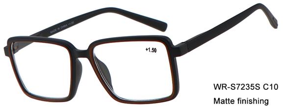 Lunettes de lecture Bilbao noir/marron display