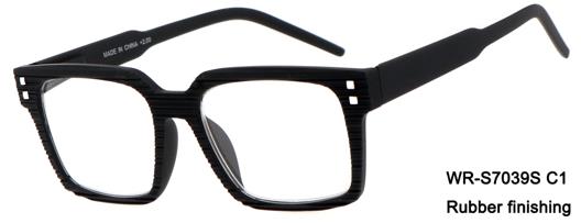 Lesebrille Pisa schwarz Display