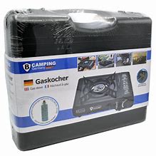 Réchaud de camping mallette de transport noir