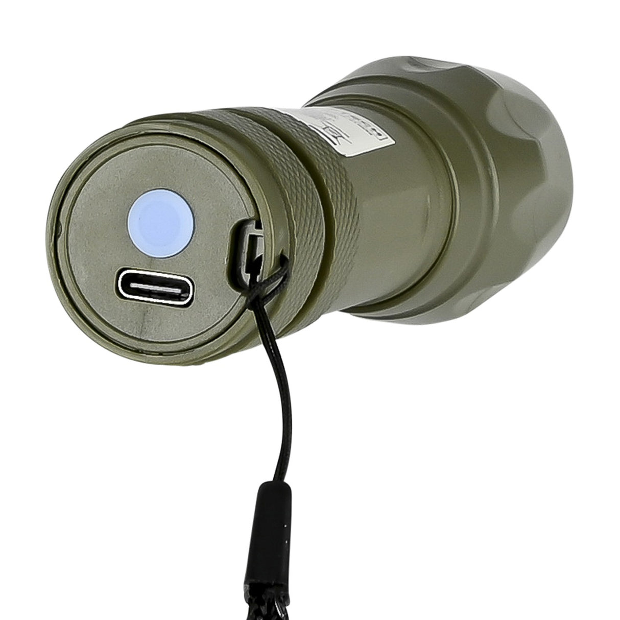 Zaklamp 400 mAh oplaadbaar display