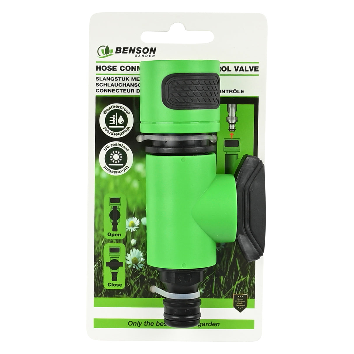 Wasserkupplung mit Regulierventil