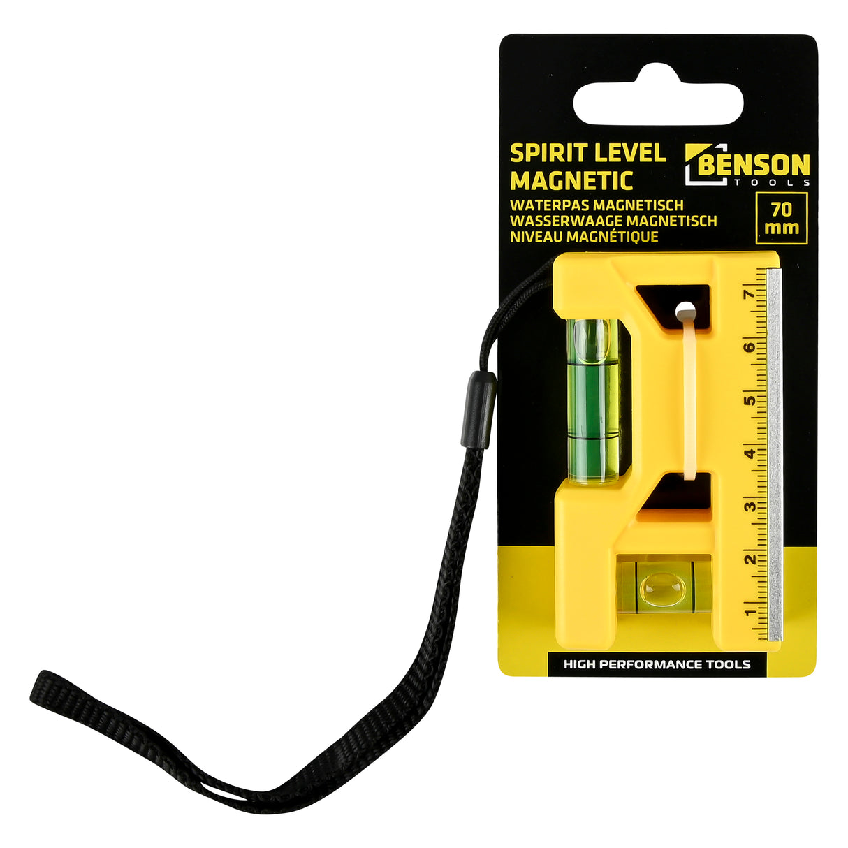 Spirit level magnetic mini