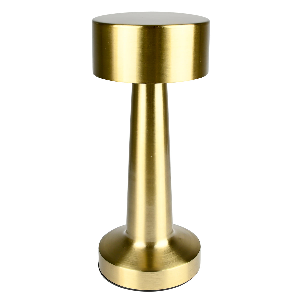 LED-Tischleuchte, dimmbar, wiederaufladbar, Touch-Gold