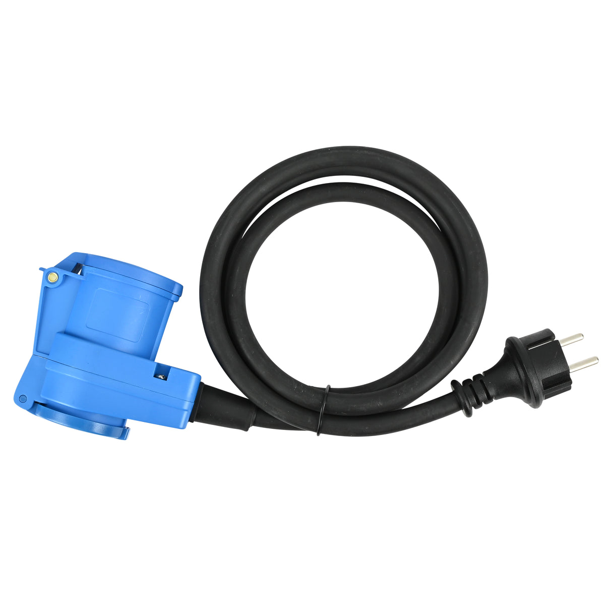 Prise coudée CEE + adaptateur de prise 1,5 m