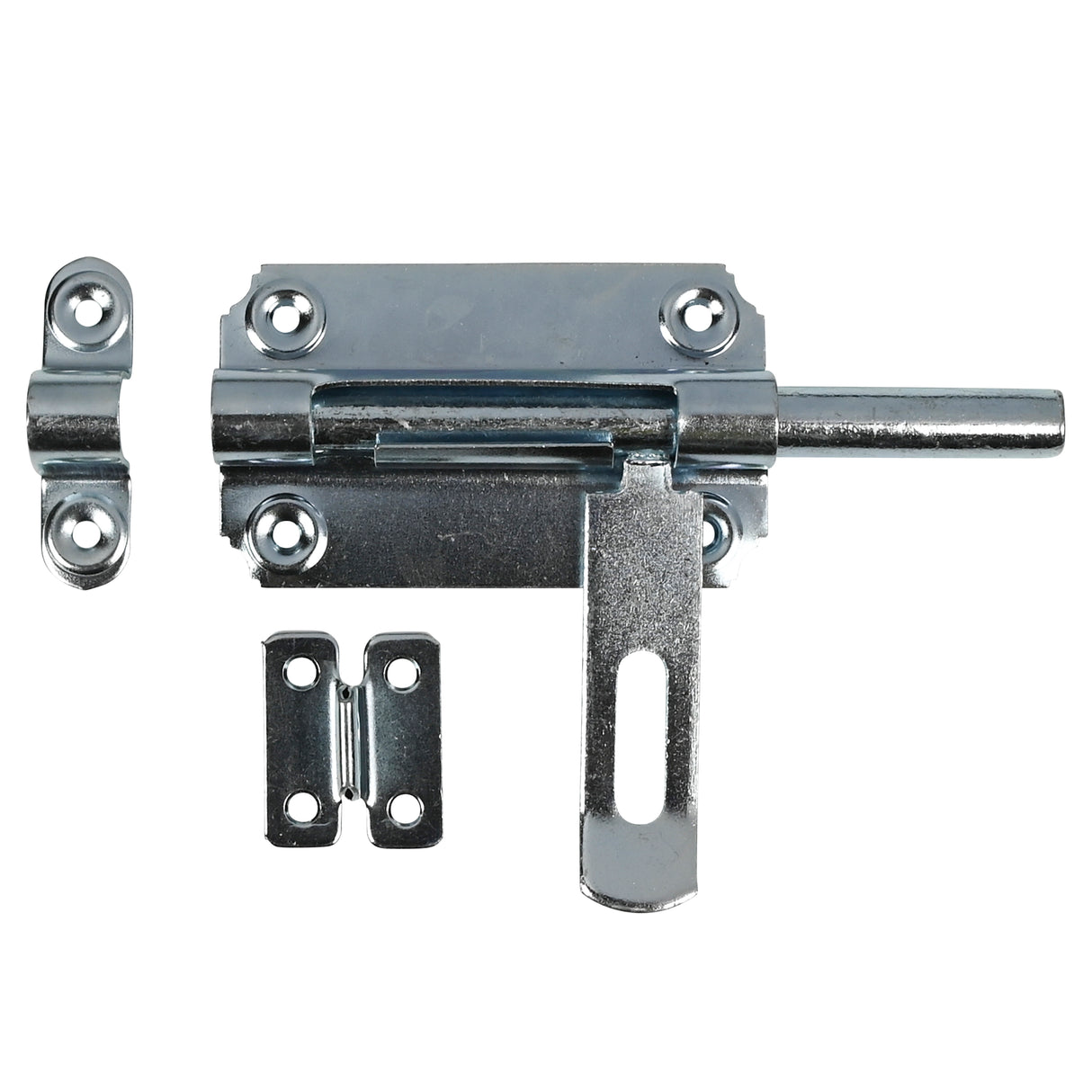 Door slide 90 mm with lock plate