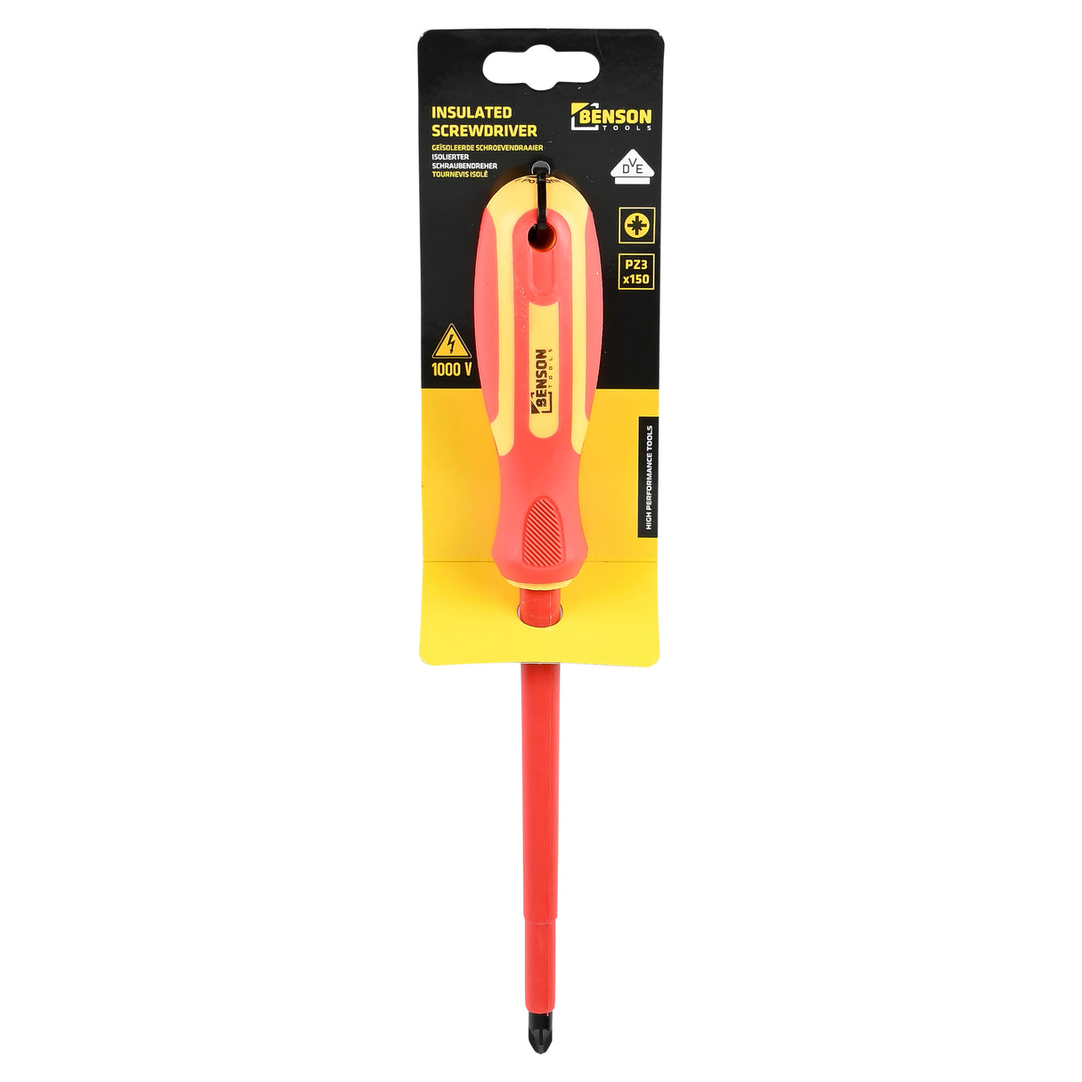 Screwdriver pozi PZ3 x 150 VDE