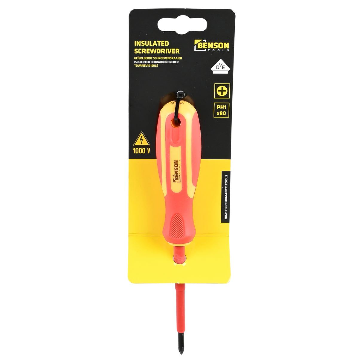 Schroevendraaier phillips PH1 x 80 VDE