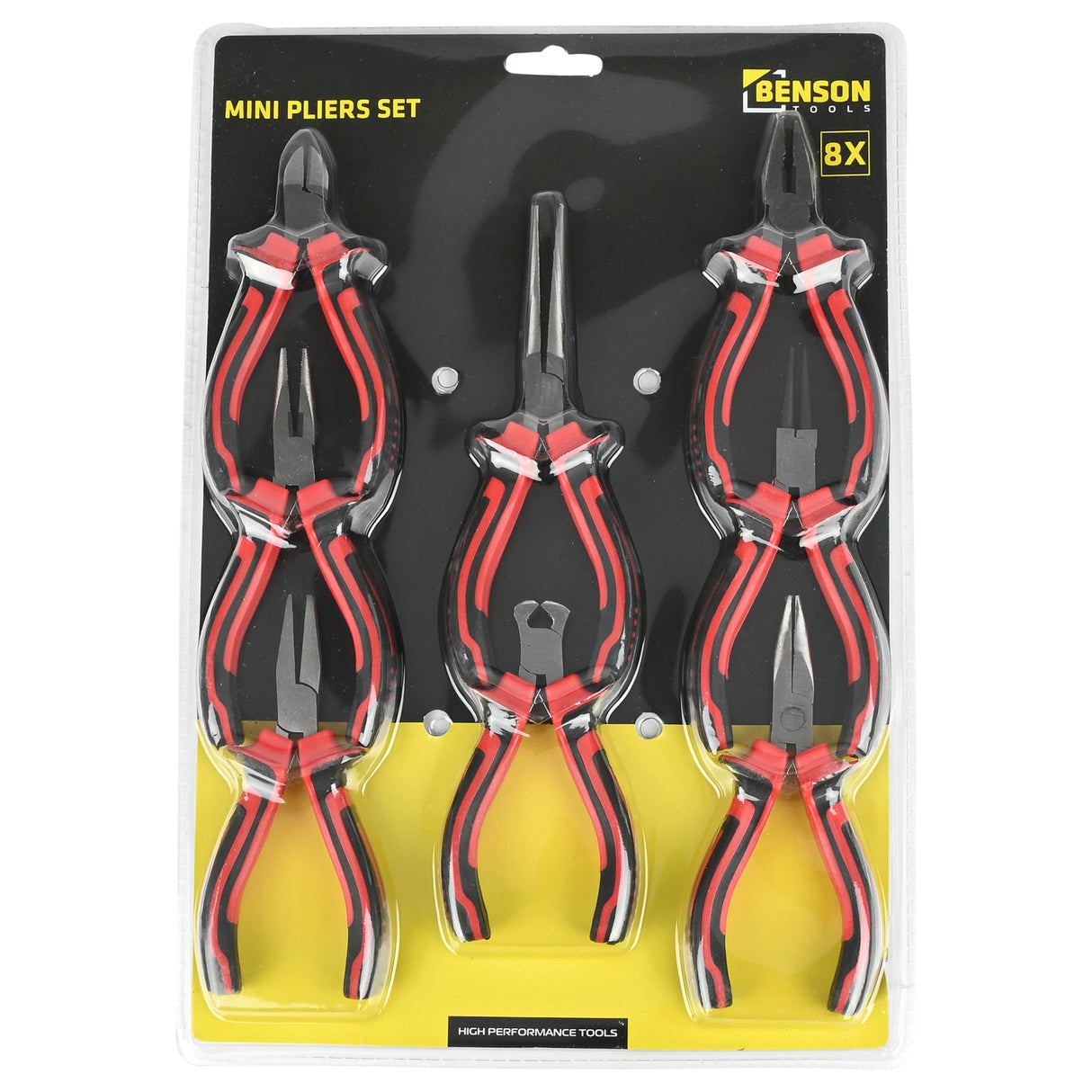 Pliers set 8 pcs mini